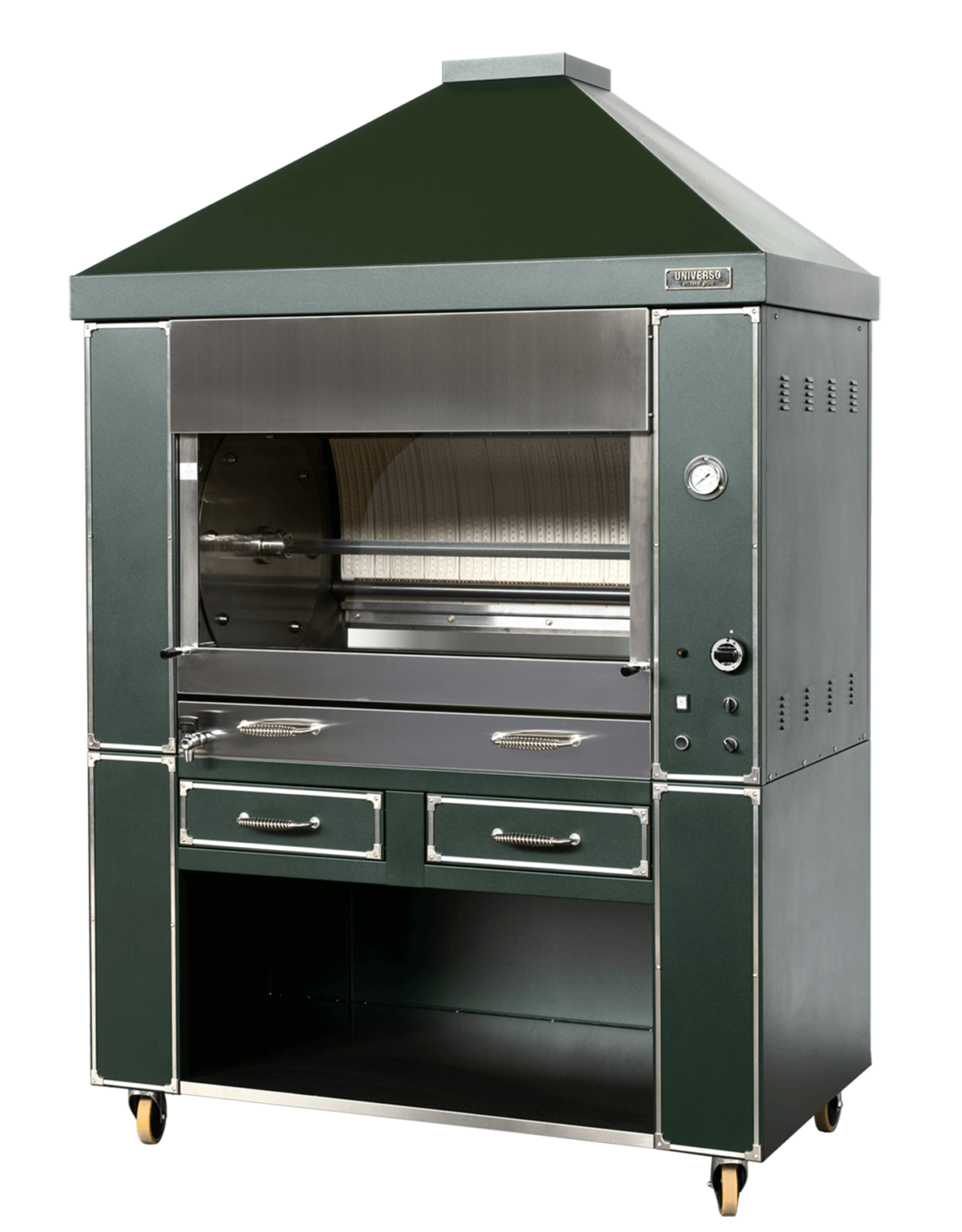 Gas rotisserie fireplace - Universo Grill Srl